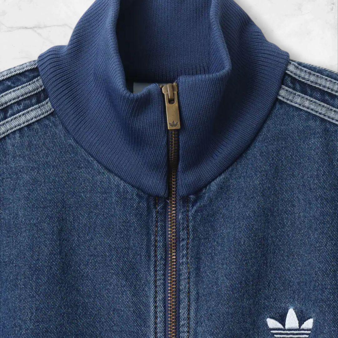 2XL アディダス adidas デニムジャケットファイアーバード トラック