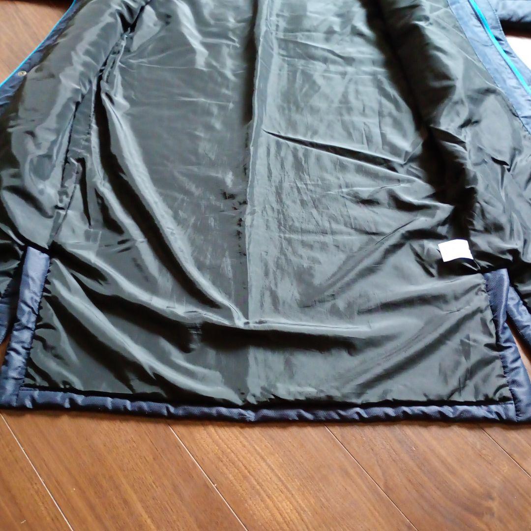 アシックス　Mサイズ 　ネイビー 　ベンチコート　身長　167〜173