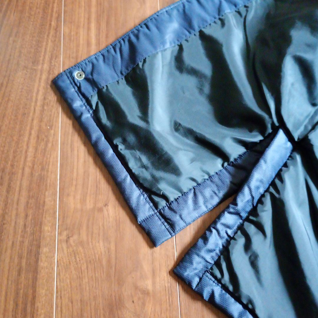 アシックス　Mサイズ 　ネイビー 　ベンチコート　身長　167〜173