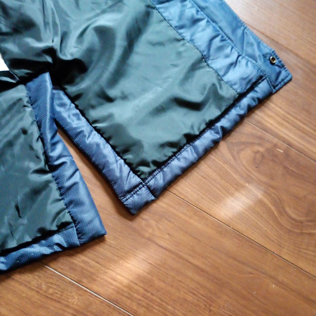 アシックス　Mサイズ 　ネイビー 　ベンチコート　身長　167〜173