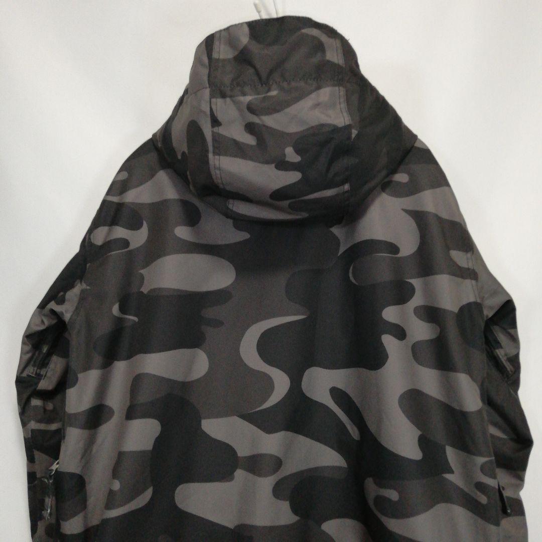 ARBN カモフラ 迷彩 メンズ スノボウェア ジャケット スノーボード グレー