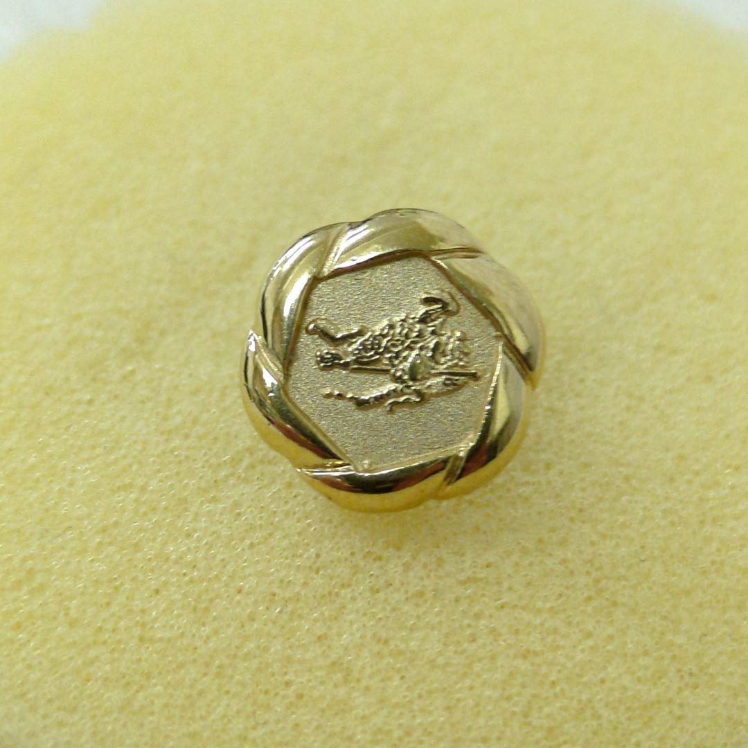 バーバリー 騎士 ネクタイピン カフリンクス セット ゴールドカラー