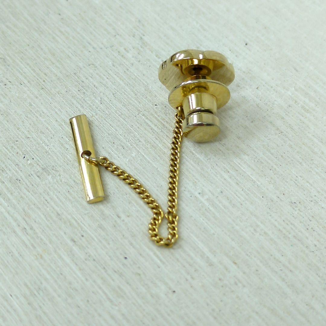 バーバリー 騎士 ネクタイピン カフリンクス セット ゴールドカラー