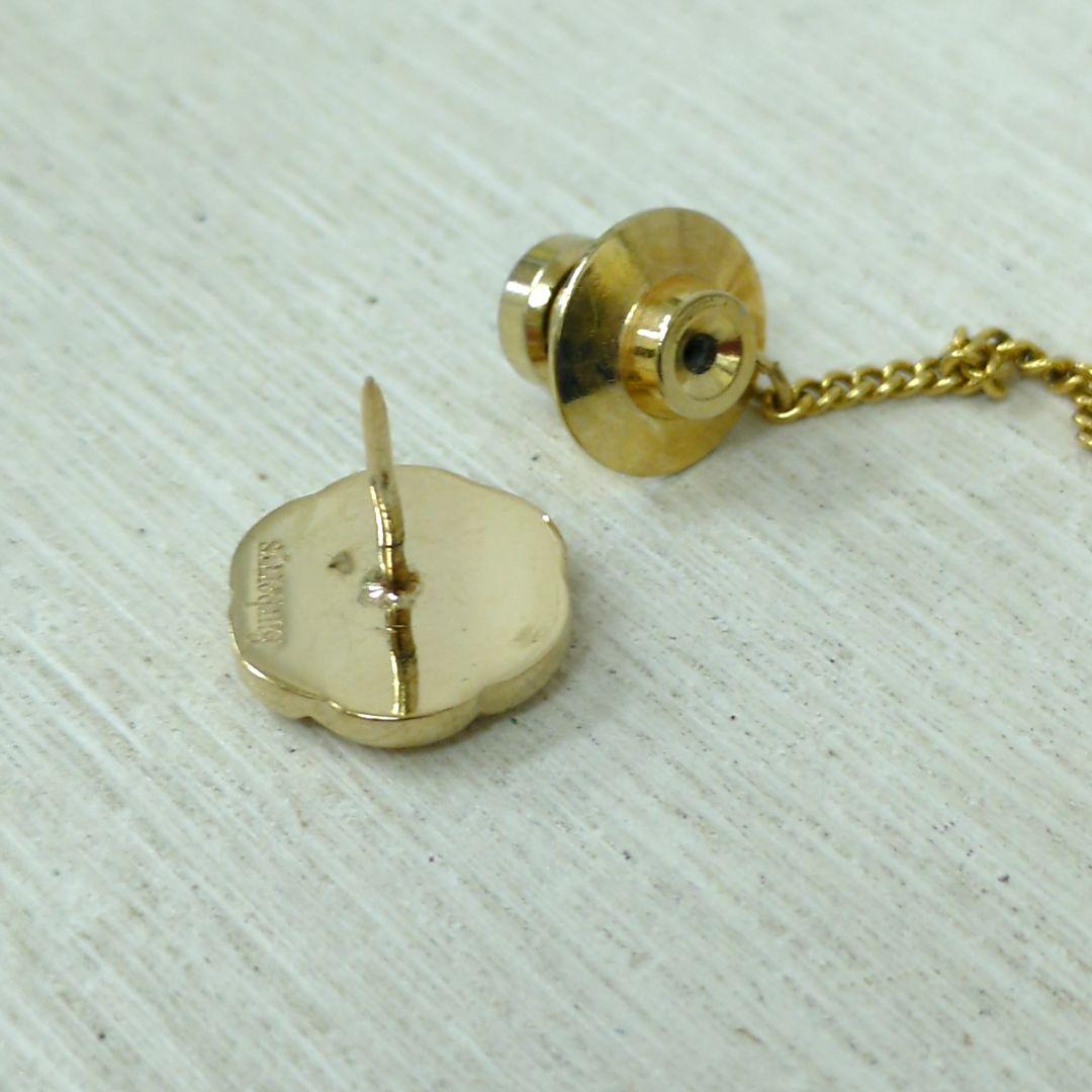 バーバリー 騎士 ネクタイピン カフリンクス セット ゴールドカラー