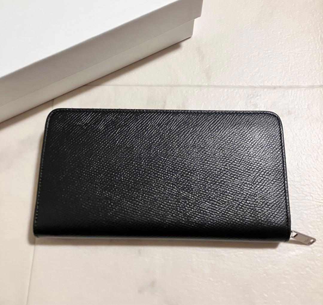 CELINE ラージ ジップドウォレット / グレインドカーフスキン 美品