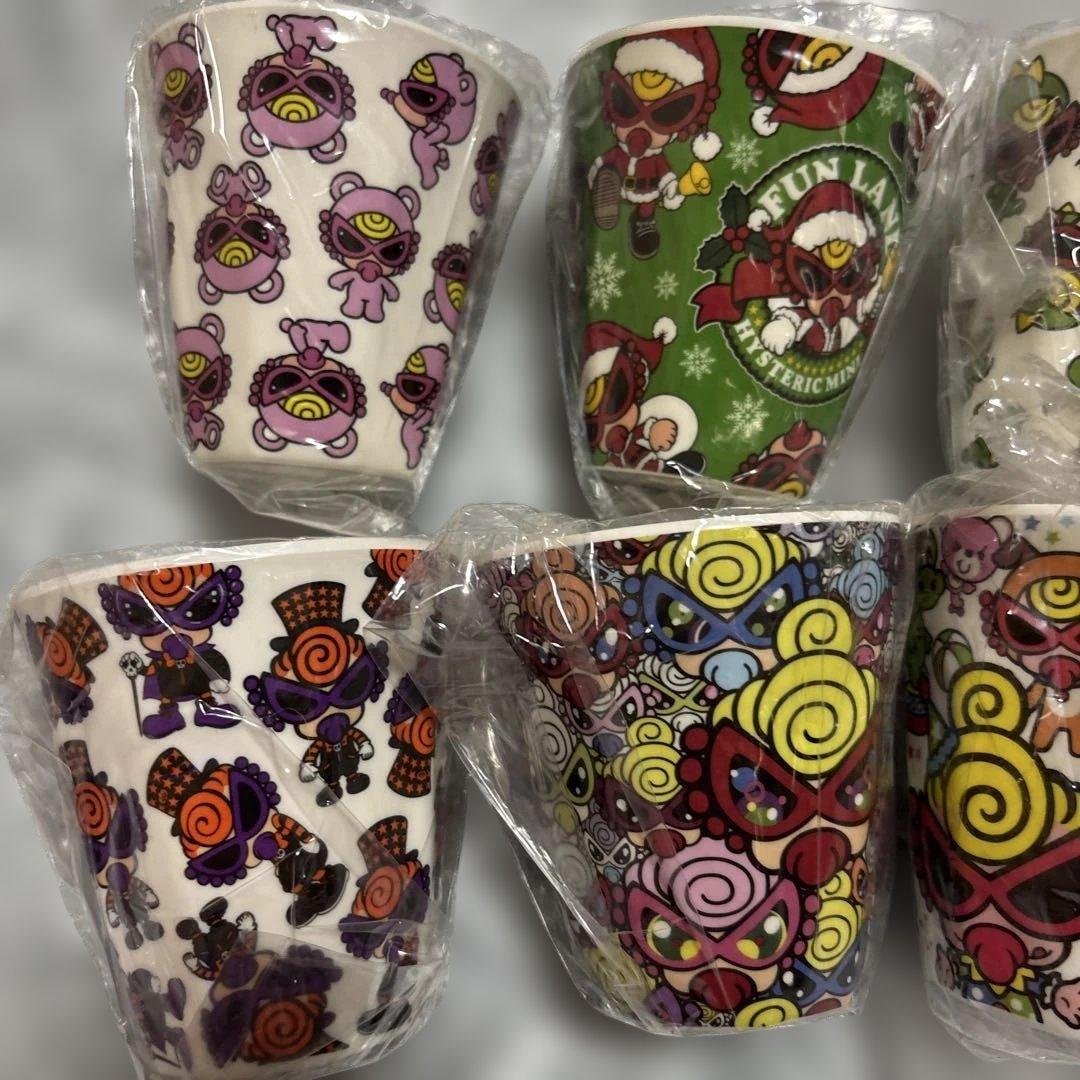 ヒステリックミニ コップ8個セット新品