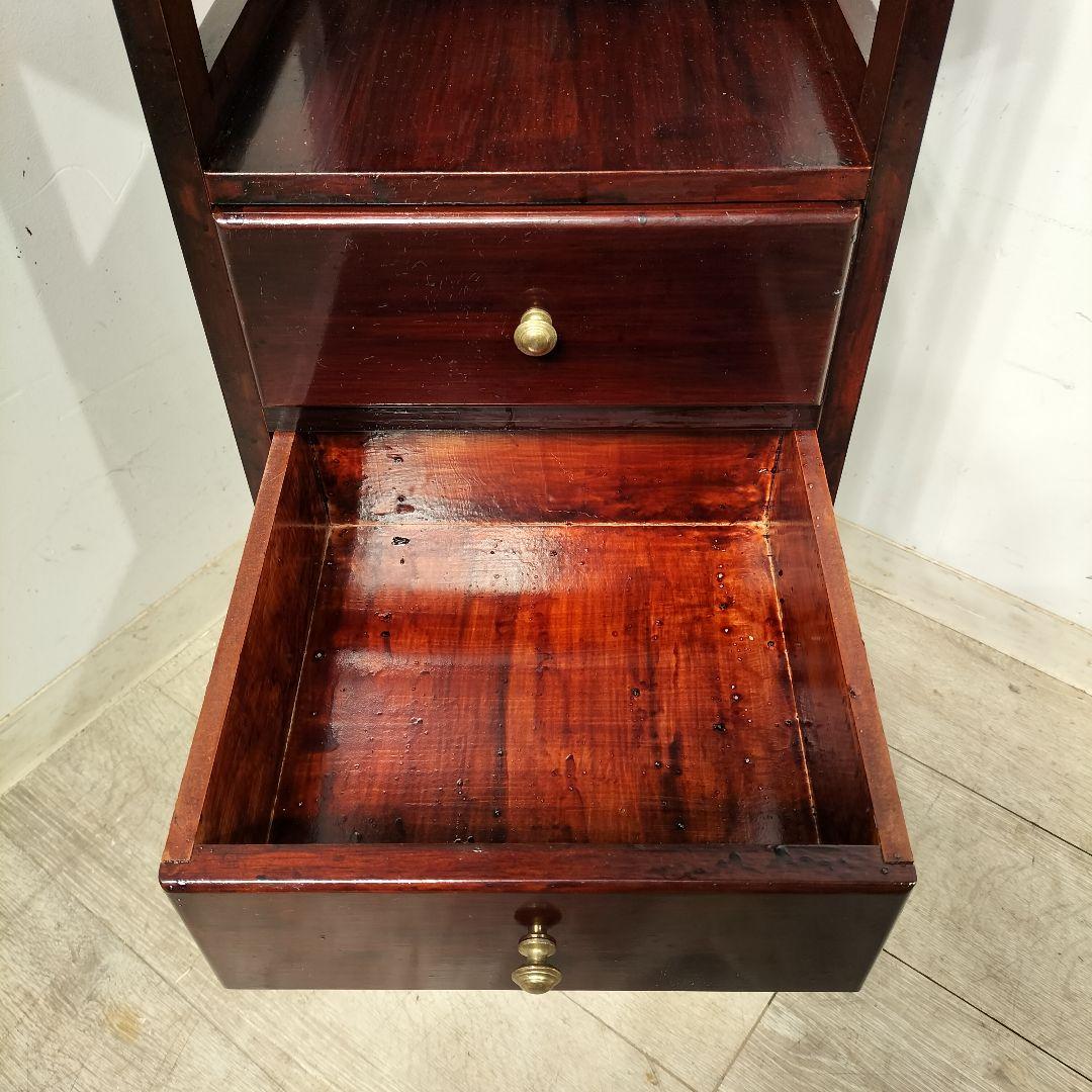 M♦アンティーク　サイドテーブル　テレフォンスタンド