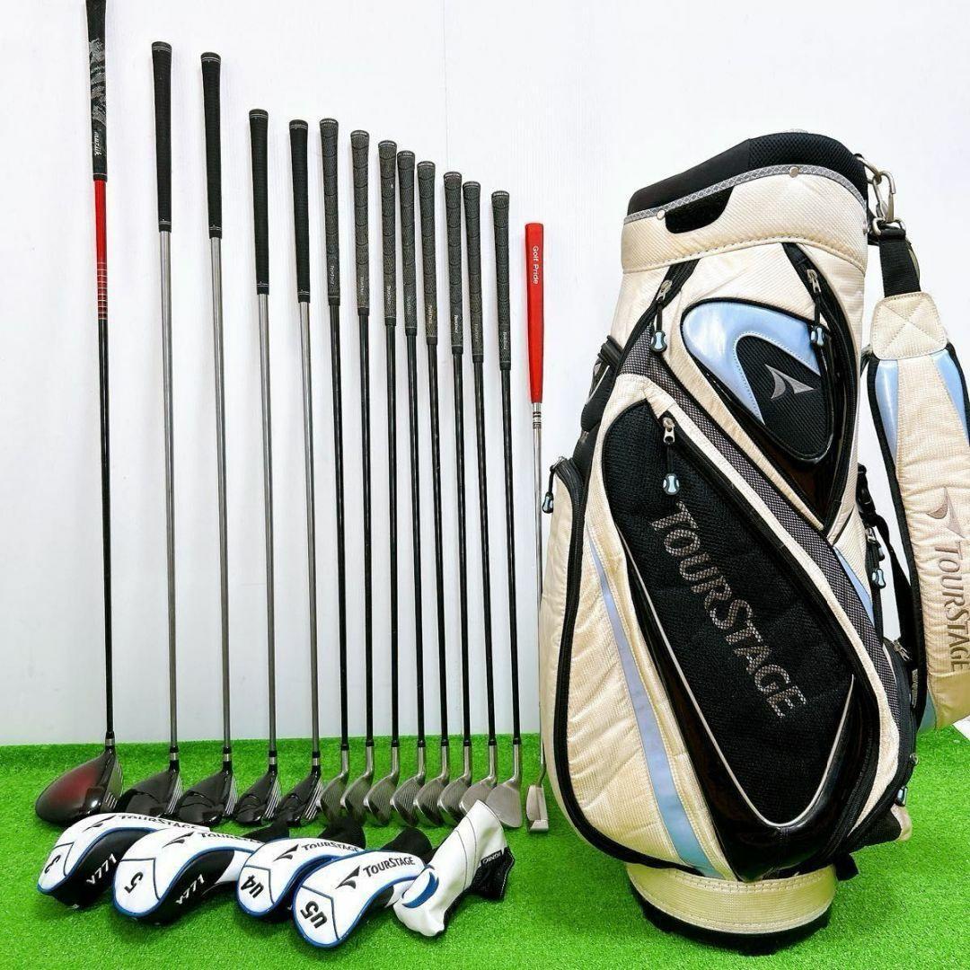 【超豪華 14本！】一流 ツアーステージ V771メンズクラブセット 初心者