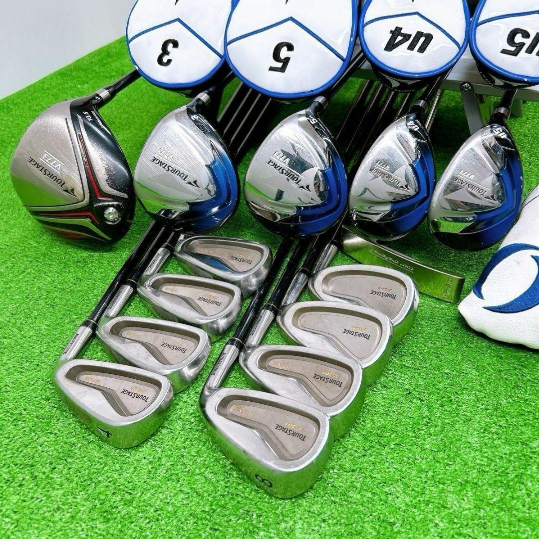 【超豪華 14本！】一流 ツアーステージ V771メンズクラブセット 初心者