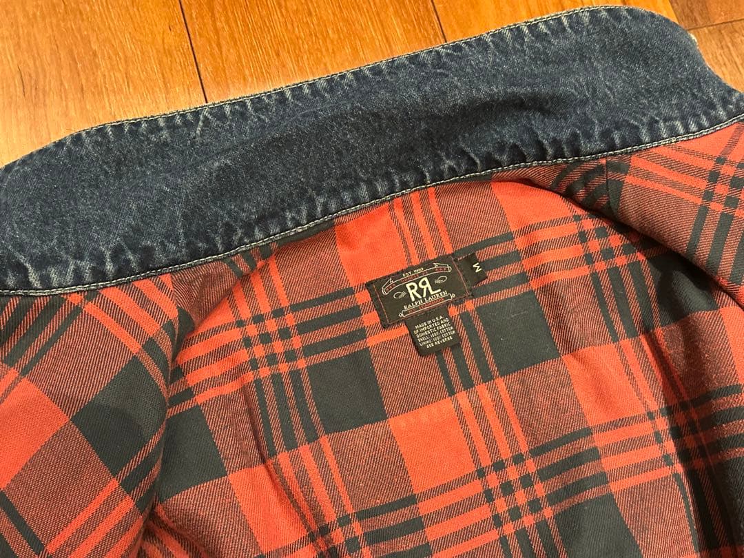 RRL デニムジャケット 裏地付き ポケット付き