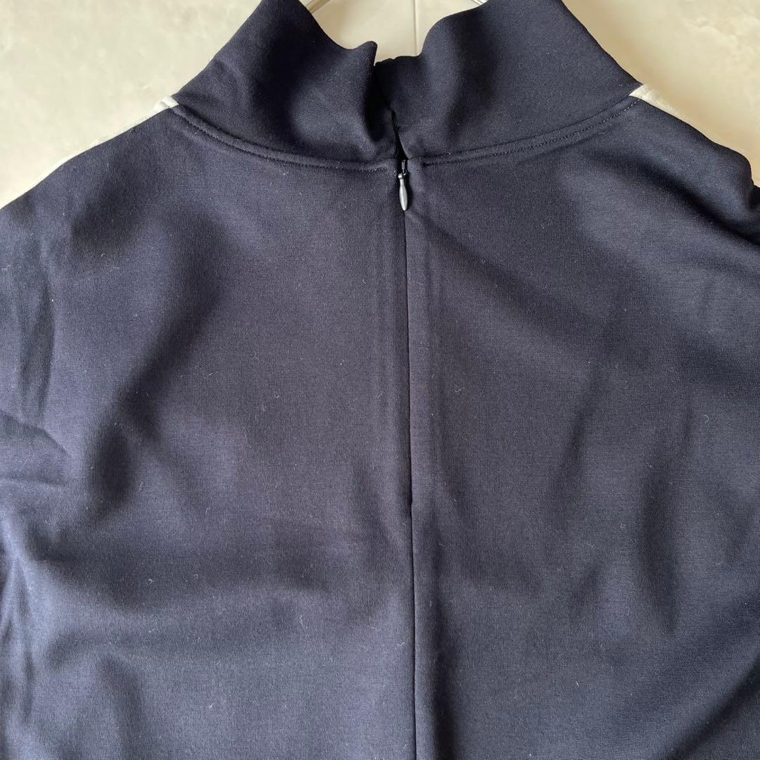 フレッドペリー　モックネックワンピース　バイカラー　jp8 ストレッチ