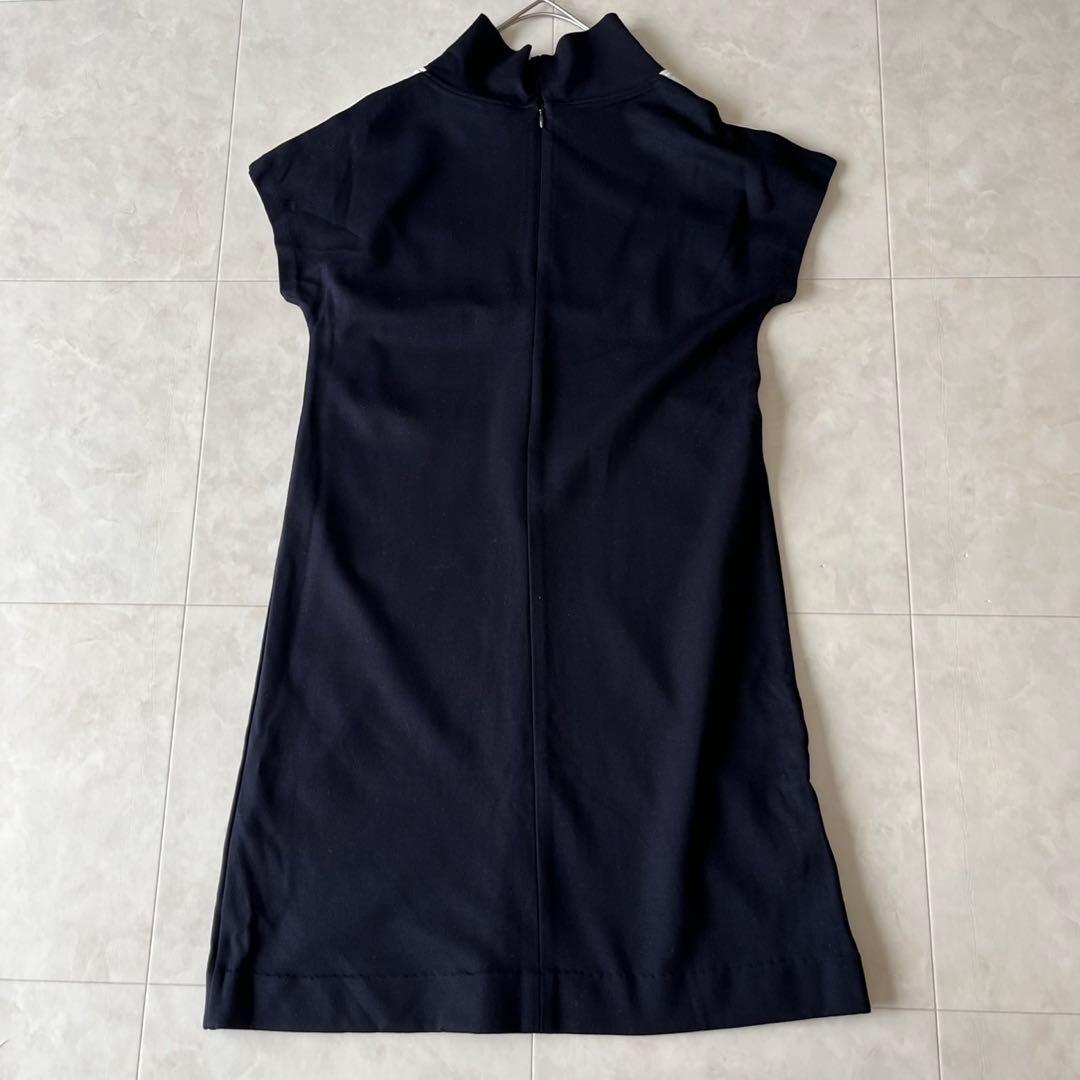 フレッドペリー　モックネックワンピース　バイカラー　jp8 ストレッチ