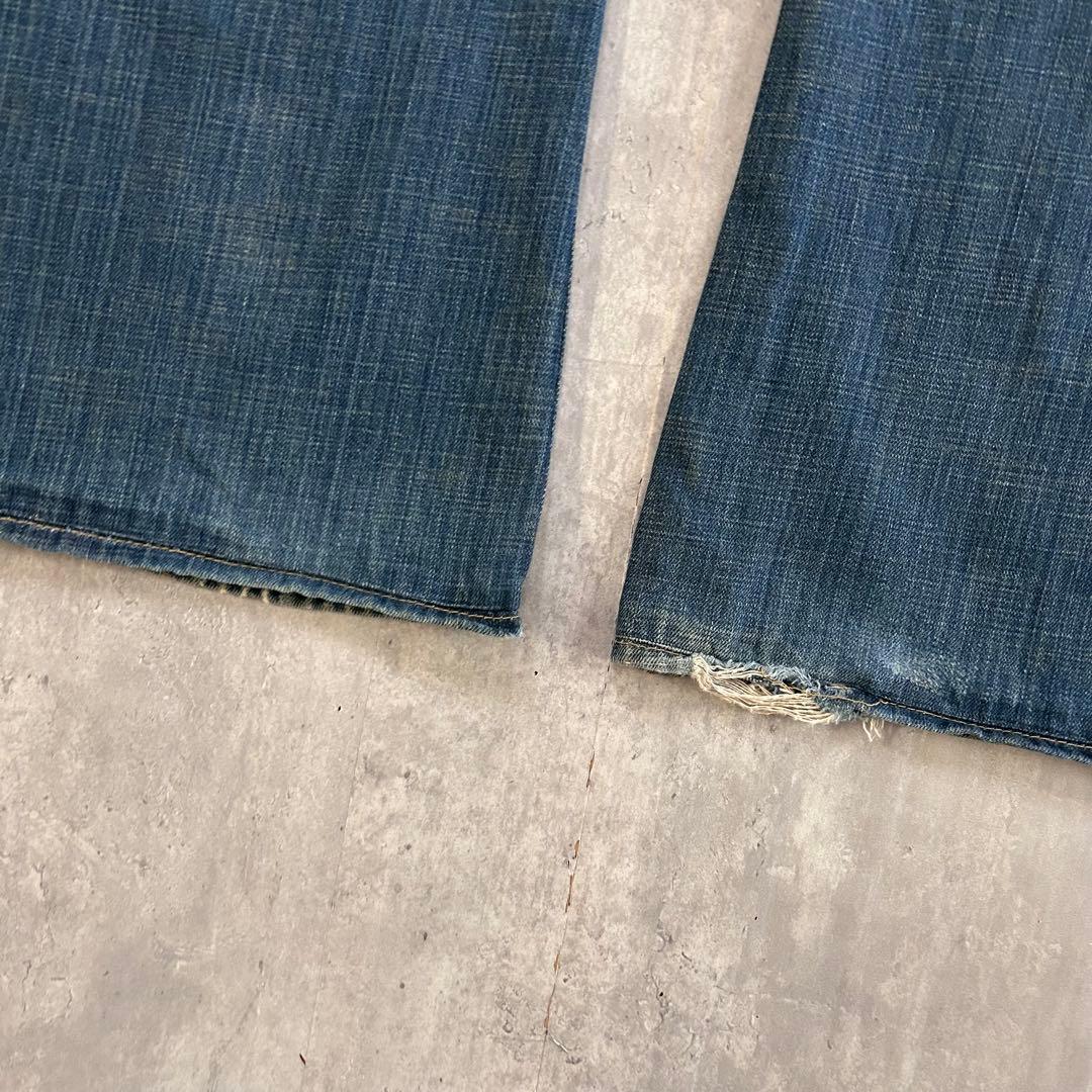 B309 【W38】【BILLY】【USA製】 トゥルーレリジョン フレアデニム