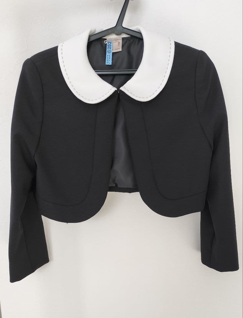 プティマイン 120 フォーマルワンピース　ドレス　コサージュ 卒園式 入学式