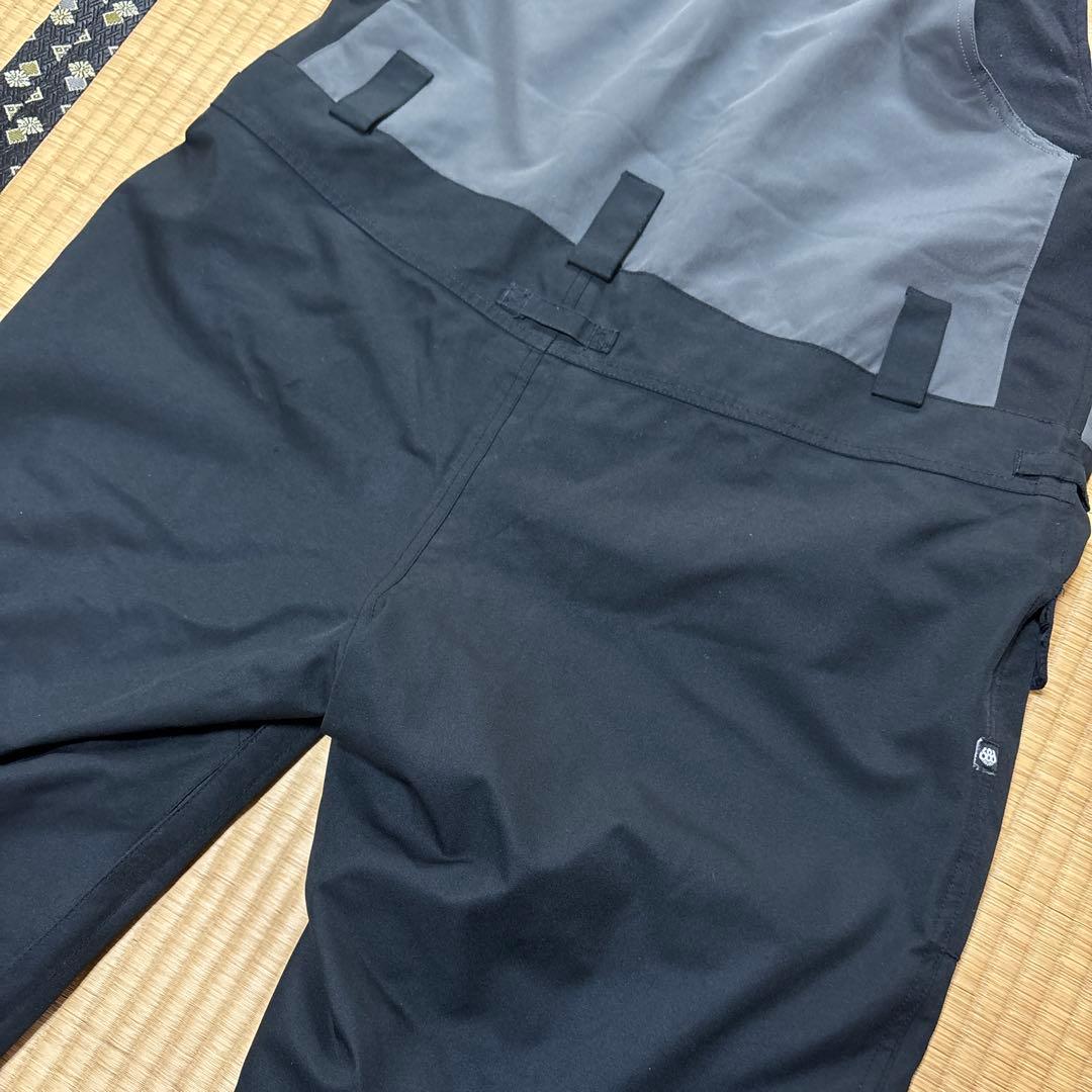686 スノーボード ビブパンツ Lサイズ 美品