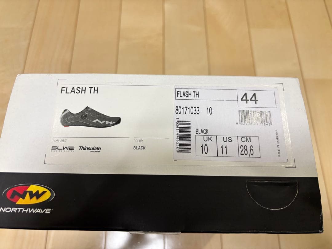 冬用　NORTHWAVE FLASH TH シューズ 44 ブラック