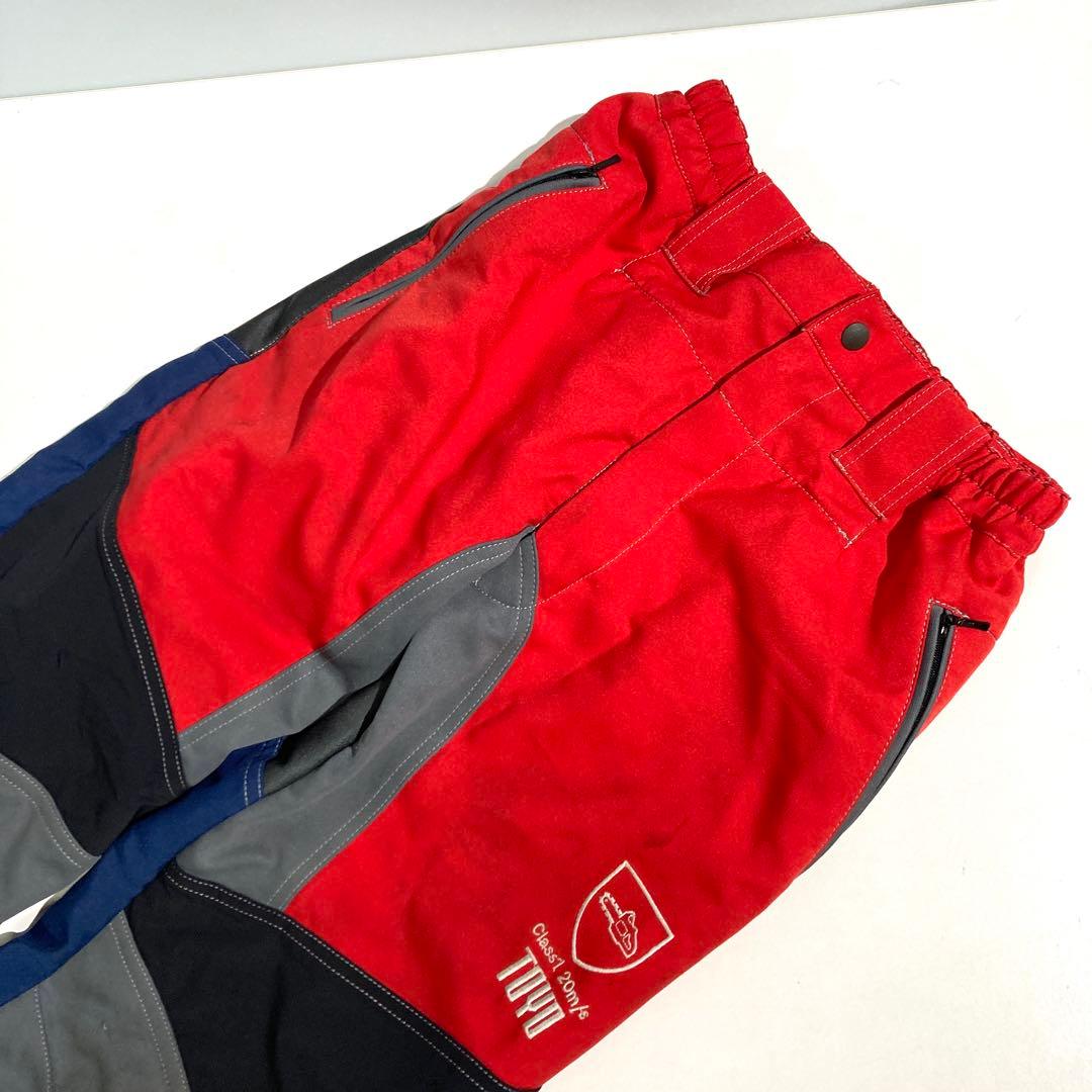 トーヨー チェンソー 防護ズボン Mサイズ 林業 防護パンツ 中古 TOYO