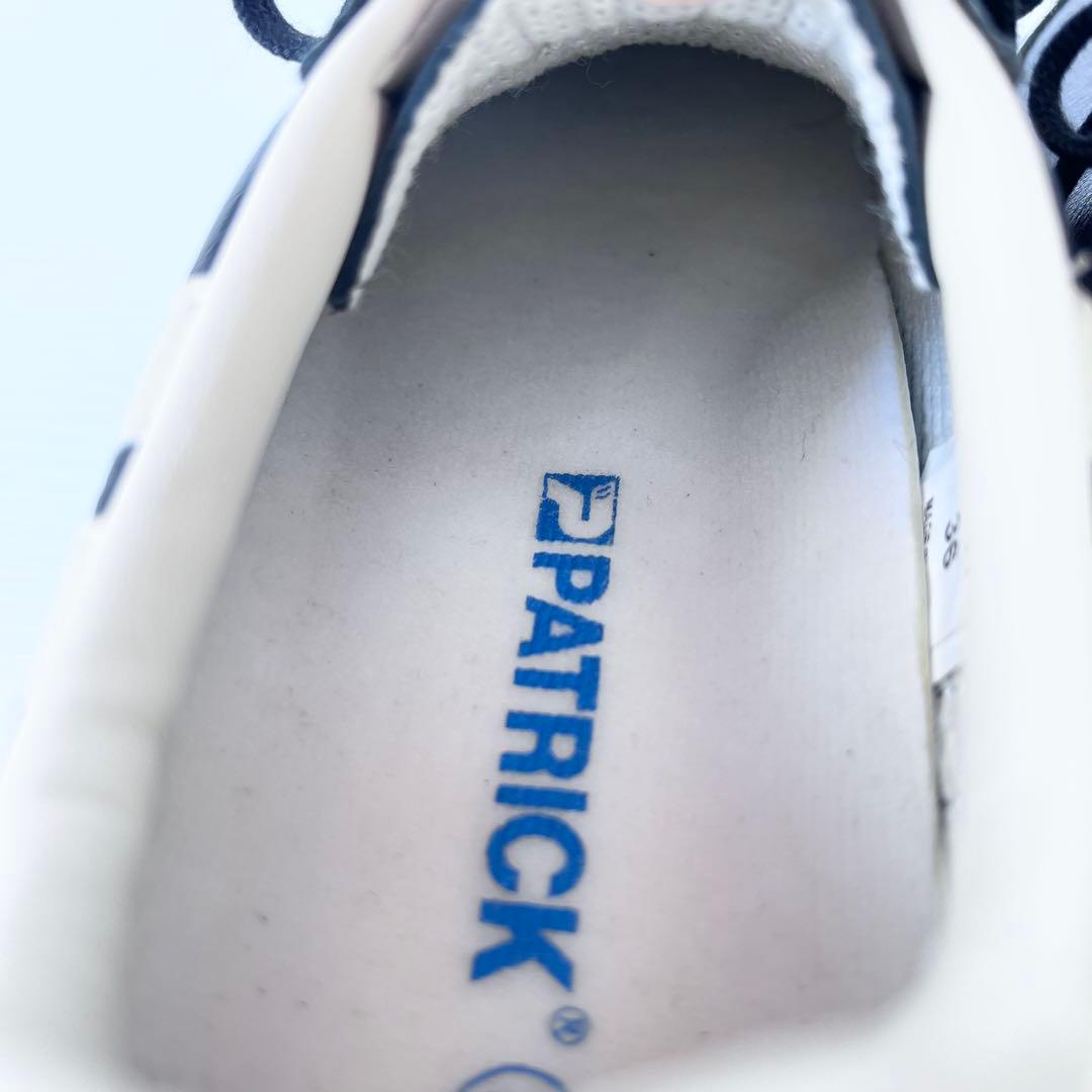 未使用級✨ PATRICK パトリック ネバダ2 スニーカー レザー 黒 23