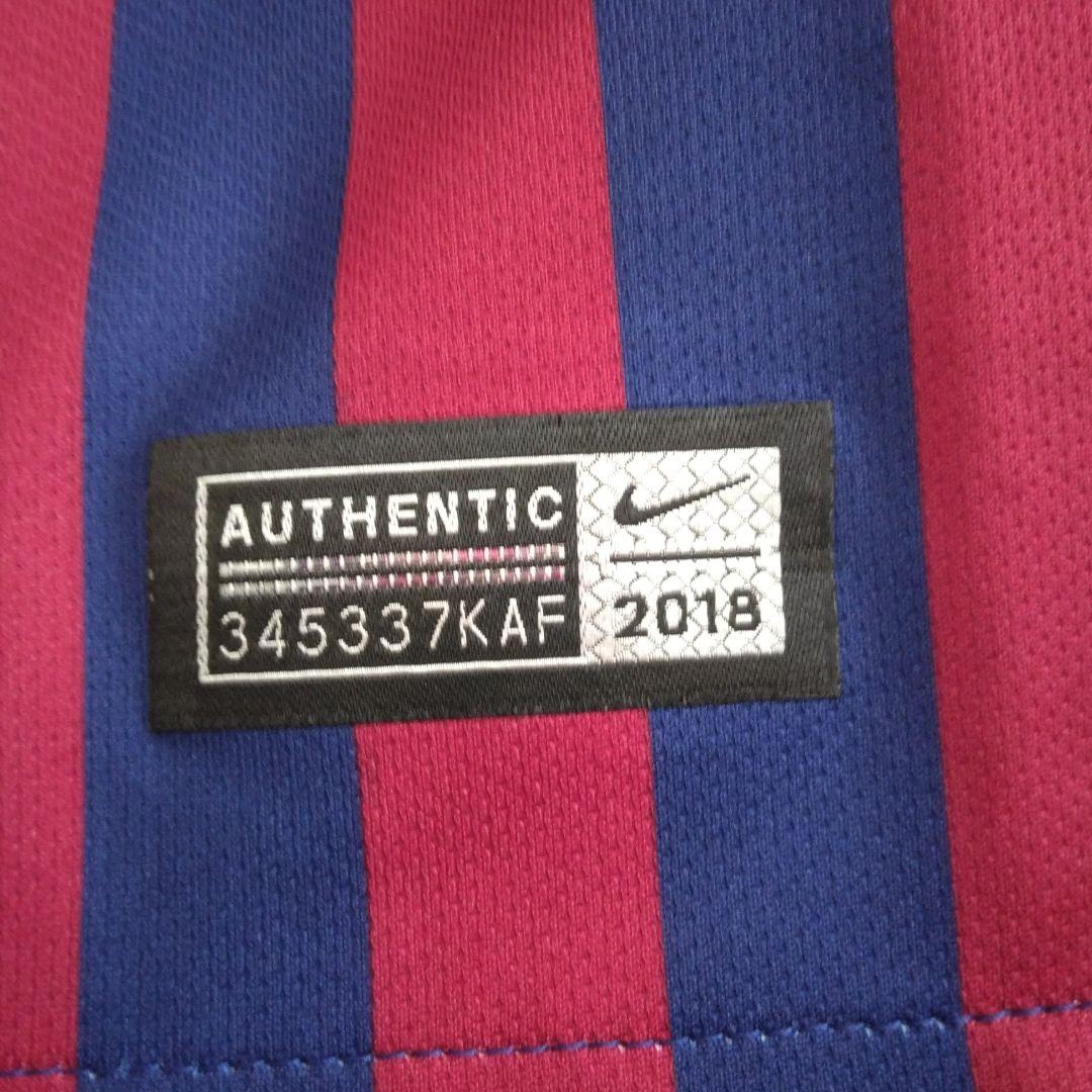 イニエスタ 17/18 バルセロナ ラストマッチ ユニフォーム