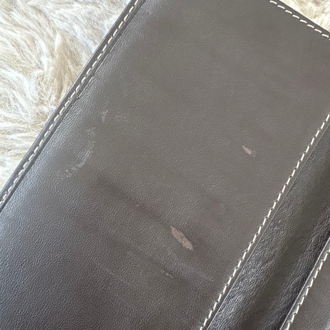 GUCCI グッチ GGパターン 長財布 ベージュ×ブラウン キャンパスレザー