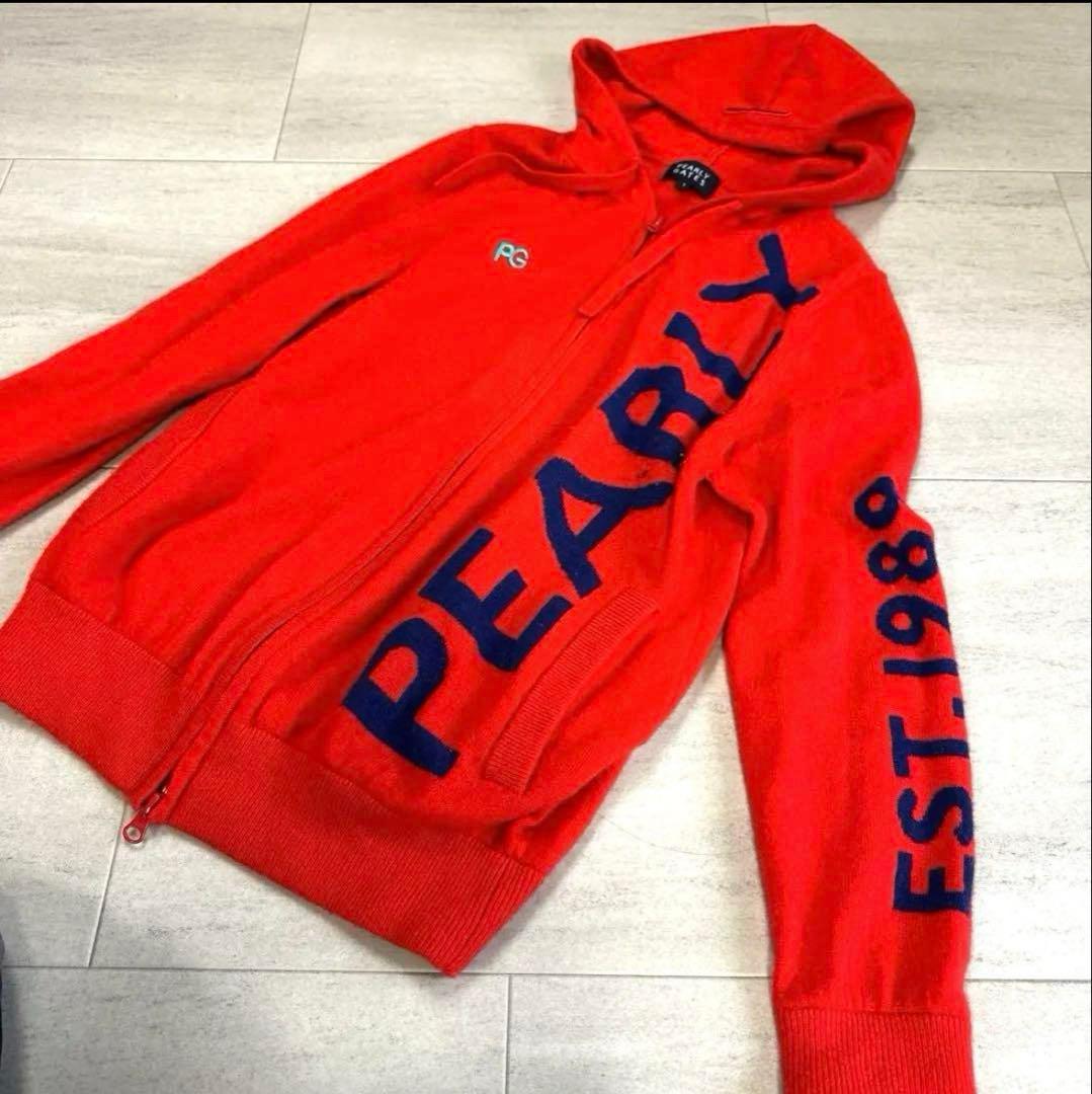 PEARLY GATES⭐︎迷彩スカート＆カシミアカーディガンのセットアップ