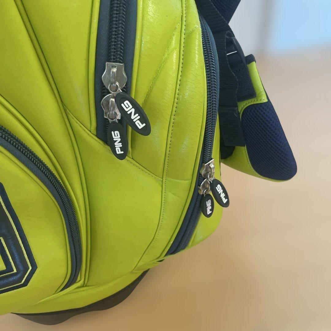 PEARLY GATES ゴルフバッグ 89モデル イエロー