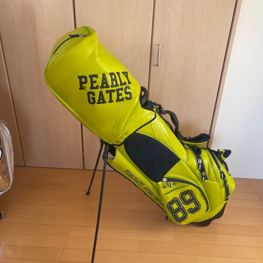 PEARLY GATES ゴルフバッグ 89モデル イエロー