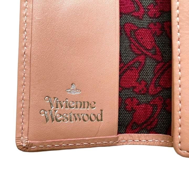 Vivienne Westwood ベージュ レザー キーケース