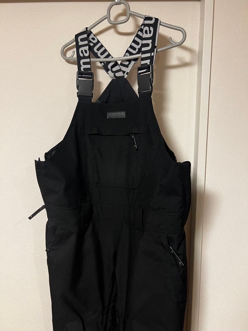 スノーボードウェア グレー/ブラック フード付き