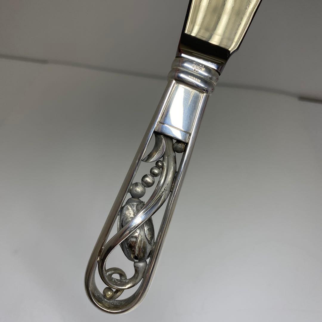 ジョージジェンセン　最高峰ブロッサム　ケーキナイフ　141g