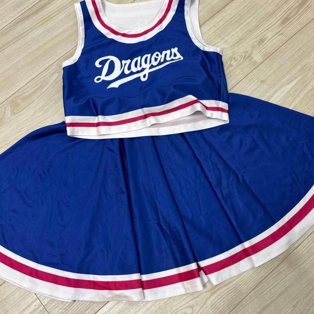 チアドラキッズ　公式ユニフォーム　パーカー　チアリーディングウェア　ドラゴンズ