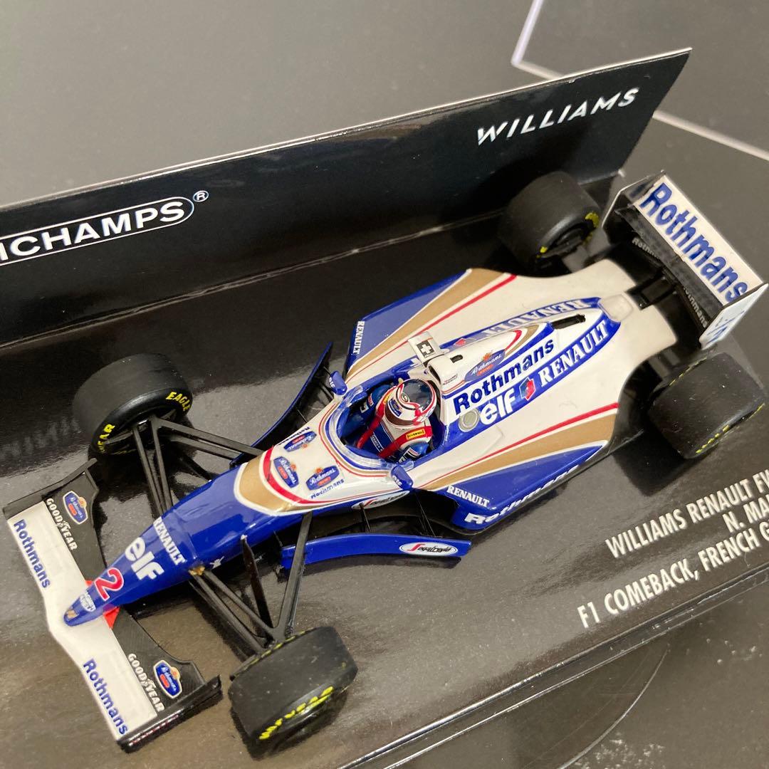 ミニチャンプス F1 ウィリアムズ FW16 ナイジェル マンセル - メルカリ