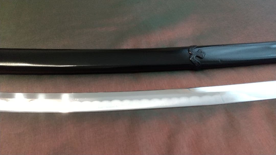 互の目刃紋【鐺・責金】模造刀 大刀 陣太刀 模擬刀 拵え