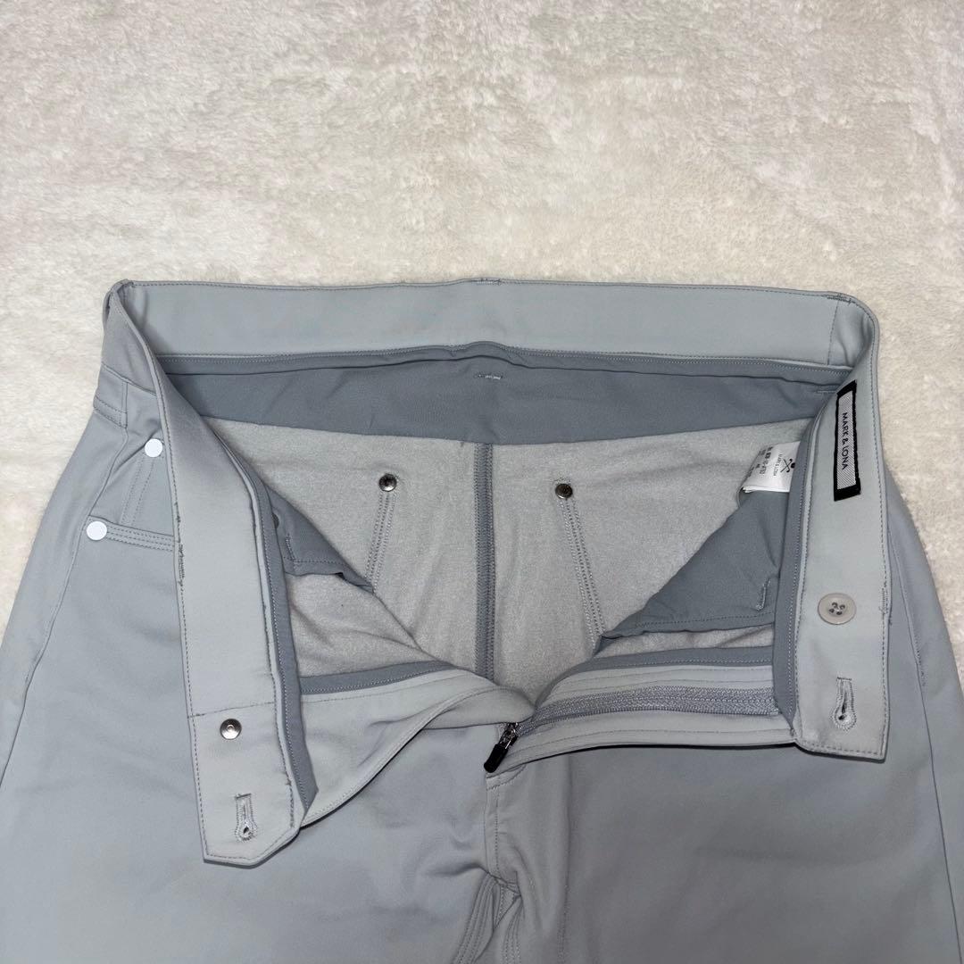 MARK & LONA パンツ　46 ジャージ　スウェット　グレー　ストレッチ