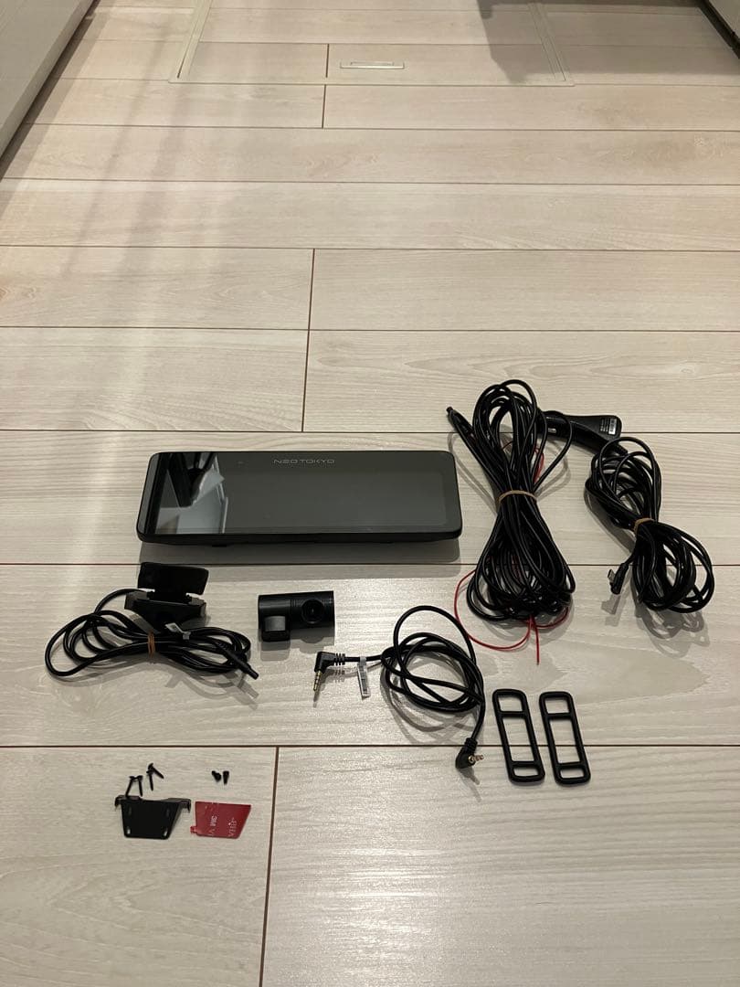 NEO TOKYO ミラーカム３　MRC-2024 モニター付前後ドラレコ