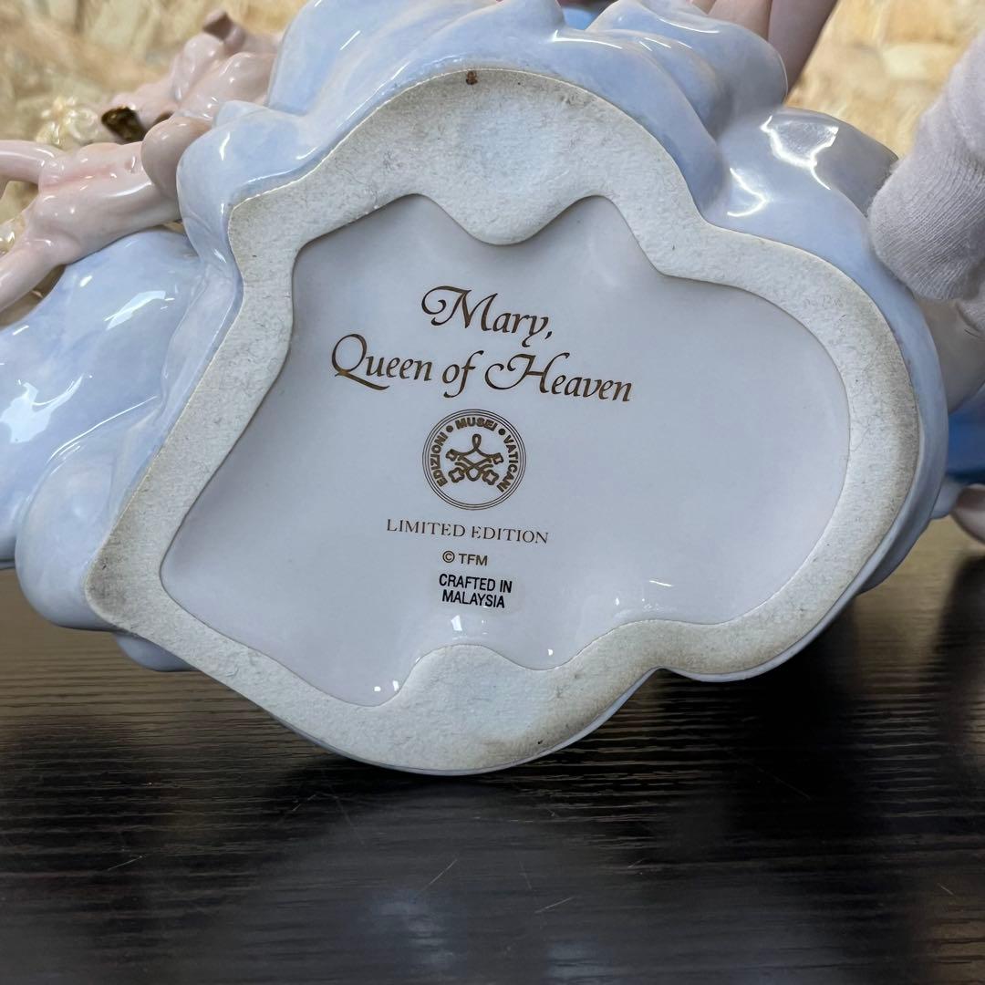 め*る様 【希少】フランクリンミント社 Mary Queen Of Heaven