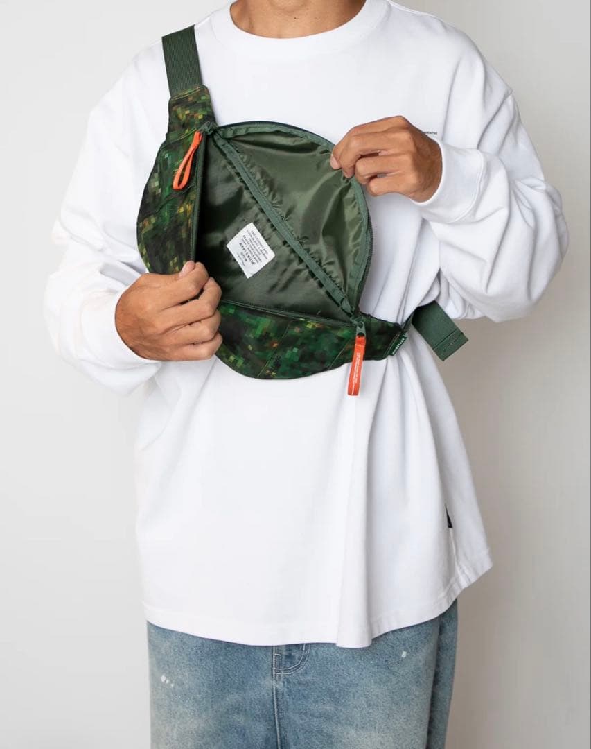 [APPLEBUM] raidback fabric WAIST BAG 新品