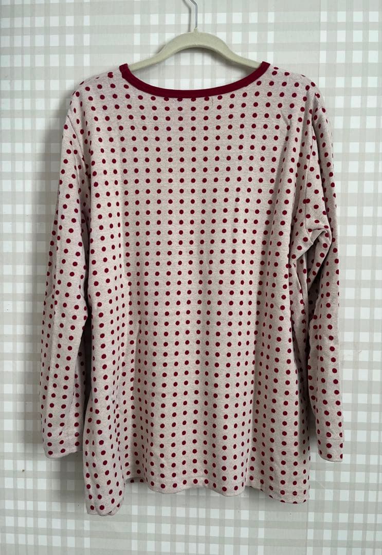 【新品未使用】マタノアツコ　ワコールパジャマ 綿100％ 長袖秋冬Lサイズかぶり