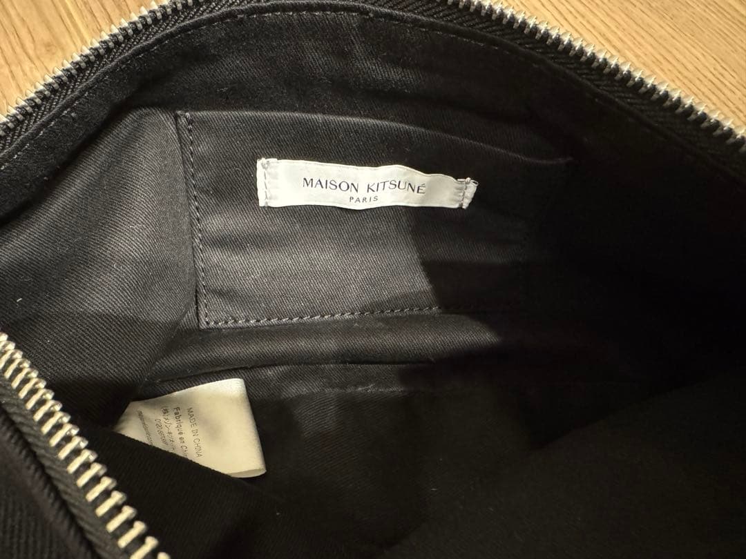 バッグ [adavy] DOUBLE BOLD FOX HEAD BUMBAG