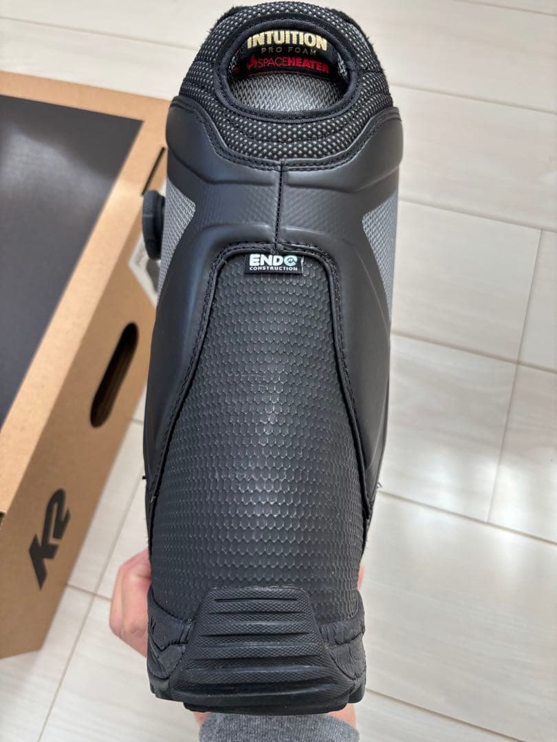 K2 HOLGATE スノーボードブーツ サイズ28.0 ブラック ダブルボア