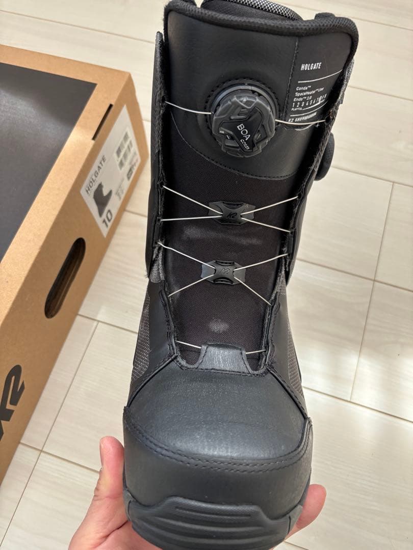 K2 HOLGATE スノーボードブーツ サイズ28.0 ブラック ダブルボア