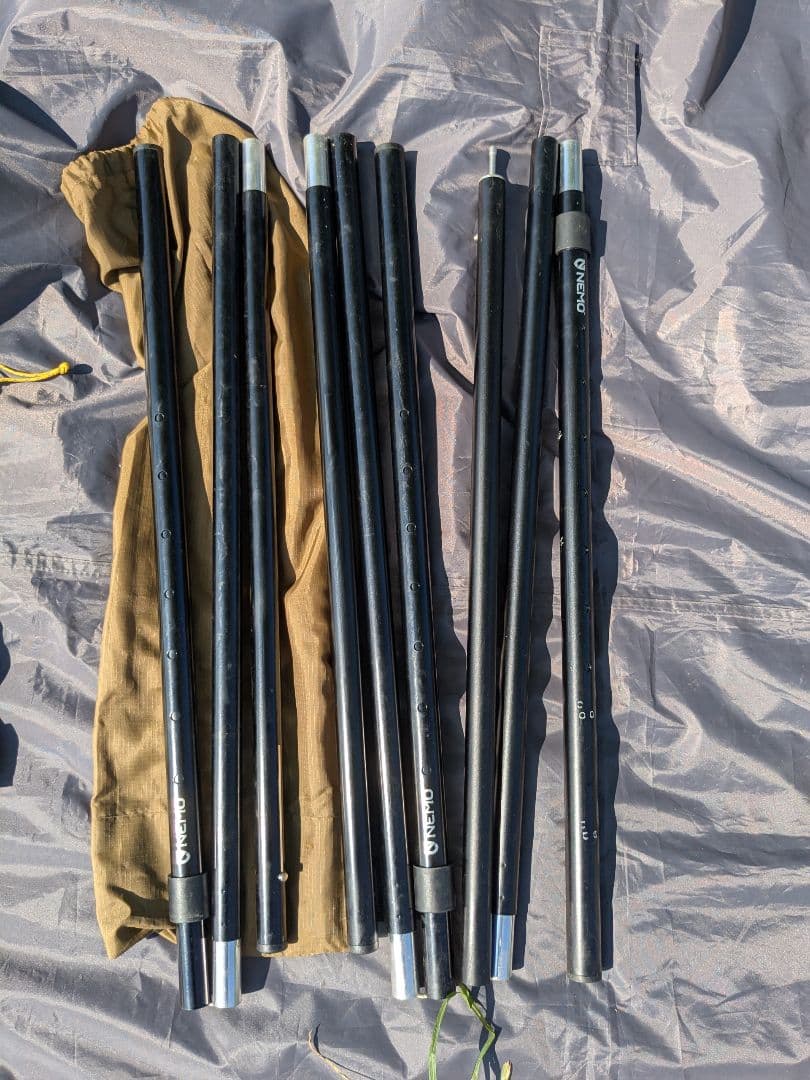 NEMO（ニーモ）　ヘキサライト6P　ポール3本付き