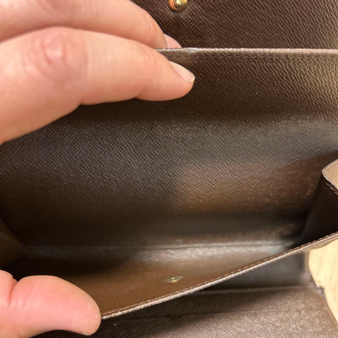 LOUIS VUITTON ダミエ長財布 ブラウン - 小物アウトレット セール 通販