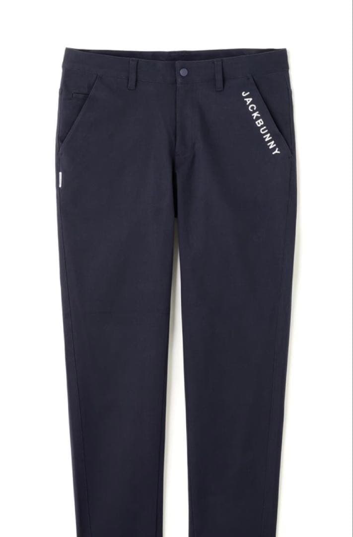 新品 パーリーゲイツ ジャックバニー 2WAYストレッチパンツ(4)サイズM/紺