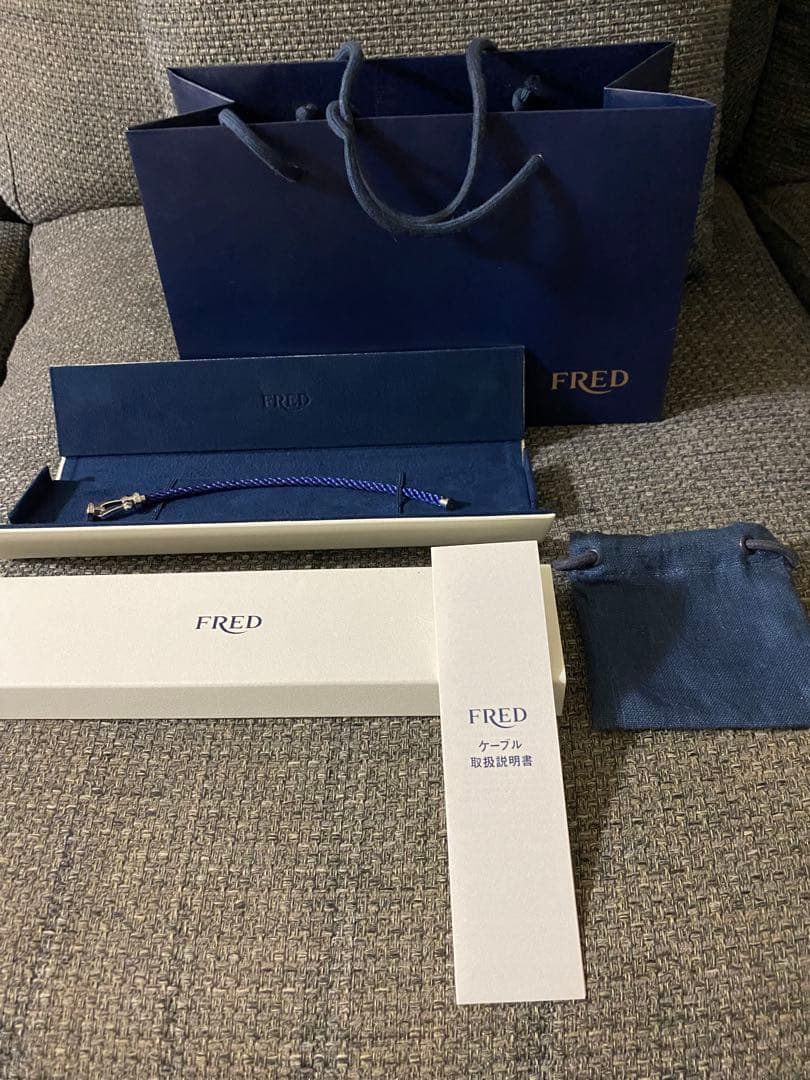 FREDフォース10☆ダイヤモンド国内正規品 MM/ホワイトゴールド新品同様品☆