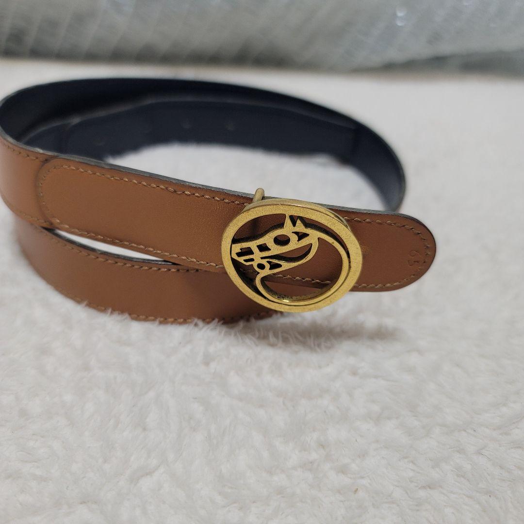 HERMES エルメス ホースバックル ベルト ヴィンテージ リバーシブル