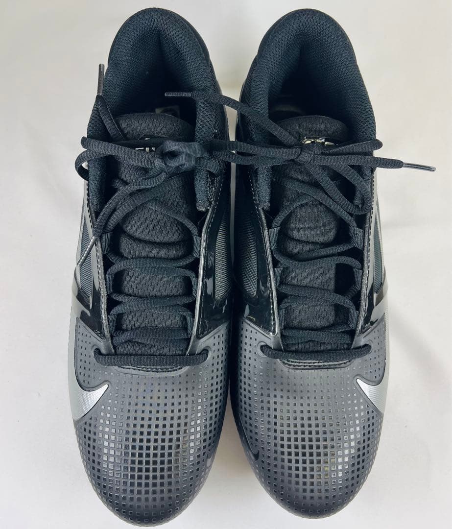 NIKE Alpha アメフト ポイントスパイク 黒27.5