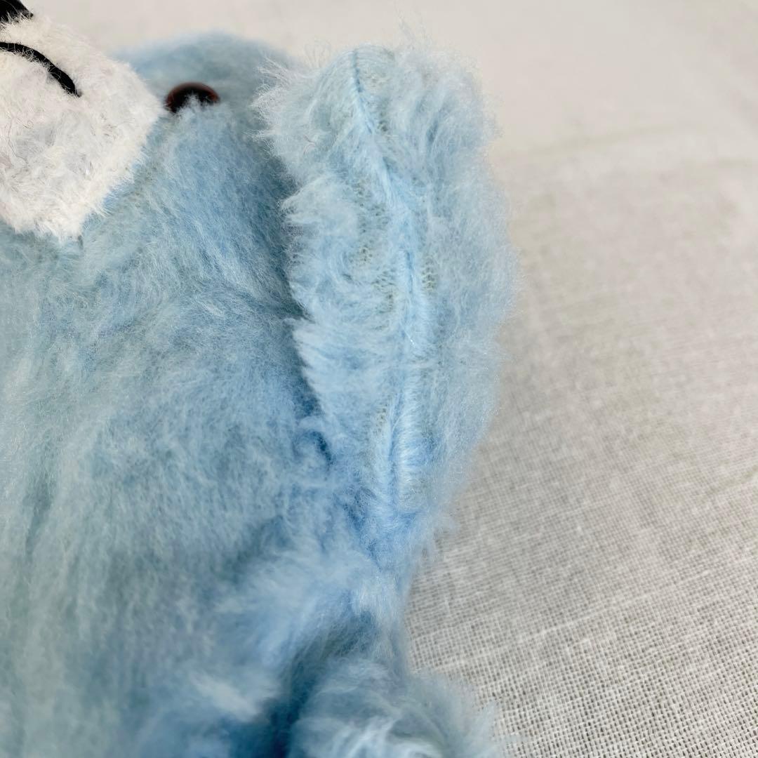 ドイツ　アンティークベア　ヴィンテージベア　珍しい水色ベア