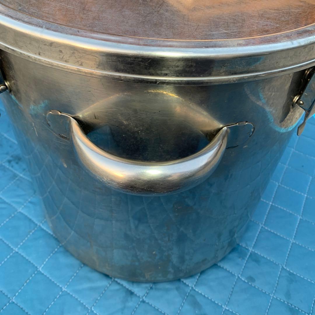 寸胴鍋　パッキン蓋　蓋付き　36cm 業務用飲食店　調理用