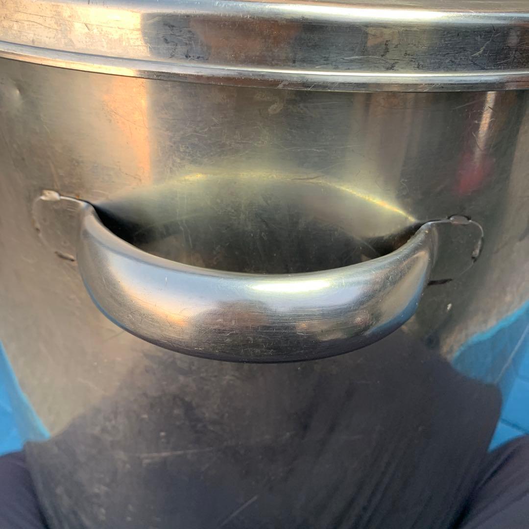 寸胴鍋　パッキン蓋　蓋付き　36cm 業務用飲食店　調理用